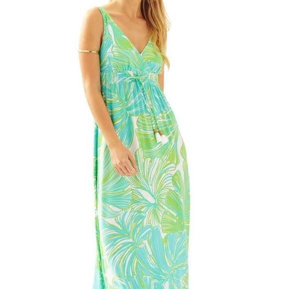 Lilly Pulitzer Isla Maxi Dress Small - Picture 1 of 4